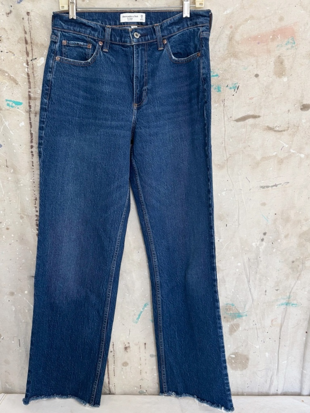 Abercrombie the Low Rise Baggy Jeans Curve Love - Picture 2 of 4